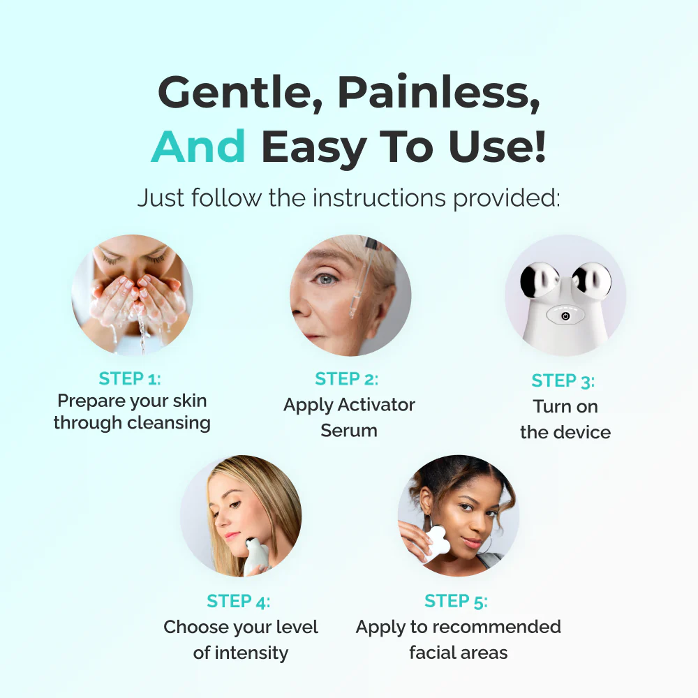 MicroSculpt™ Microcurrent Facial Sculpting Device My Derma Dream UK